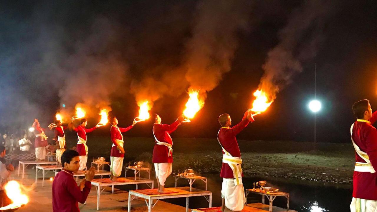 Inde Reva Resort Rishikesh Rishīkesh Buitenkant foto